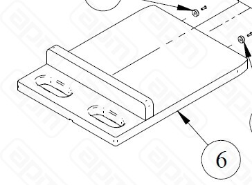 ПЛАСТИНА ДМЯСОПРЕССА KT-ALP KTALP0221
