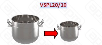 ДЕЖА МИКСЕРА STARMIX 10 Л VSPL2010