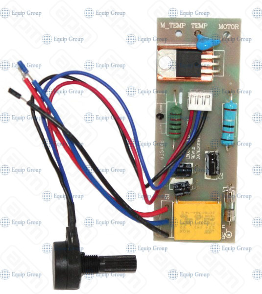 ПЛАТА УПРАВЛЕНИЯ В КОМПЛЕКТЕ С ПОТЕНЦИОМЕТРОМ ДЛЯ МИКСЕРА ПОГРУЖНОГО HURAKAN HKN-MP160 COMBI