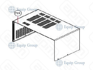 КОРПУС СВЧ ПЕЧИ HURAKAN HKN-WP900HKN-WP900G ПОЗ P18