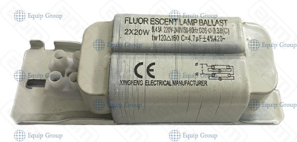 ДРОССЕЛЬ 2X20W ДЛЯ ЛАМПЫ ИНСЕКТИЦИДНОЙ HURAKAN HKN-MID