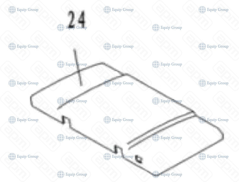 ПАНЕЛЬ КОРПУСА ВЕРХНЯЯ ДЛЯ ЛЬДОГЕНЕРАТОРА HURAKAN HKN-IMF18