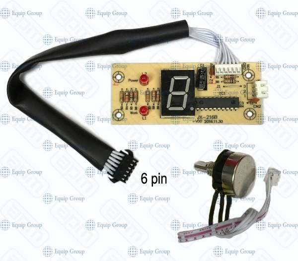 ПЛАТА УПРАВЛЕНИЯ ИНДУКЦИОННОЙ ПЛИТЫ HURAKAN HKN-ICF50D  HKN-ICW50D арт JX-216B