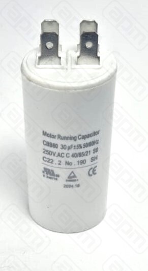 КОНДЕНСАТОР МОТОРА 30mF 250VAC
