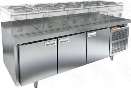 СТОЛ С ОХЛАЖДШКАФОМ HICOLD SN 111TN LT