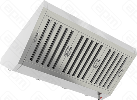 ЗОНТ ВЫТЯЖ ОСТРОВНОЙ ЗВОО-09510