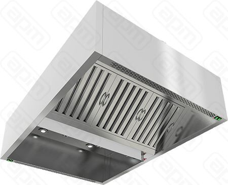 ЗОНТ ВЫТЯЖОСТРОВНОЙ ЗКВОО-1512 КОРОБЧАТЫЙ