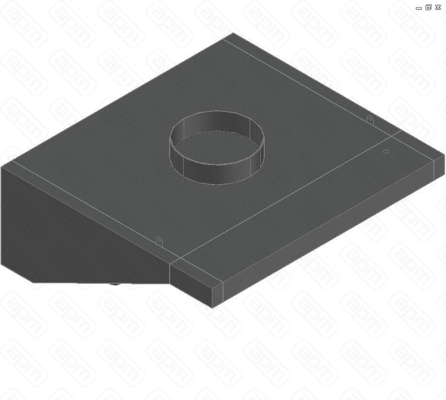 ЗОНТ ВЫТЯЖПРИСТЕННЫЙ ЗВПОСК-1110