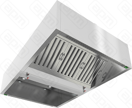 ЗОНТ ВЫТЯЖОСТРОВНОЙ ЗКВОО-14522 КОРОБЧАТЫЙ