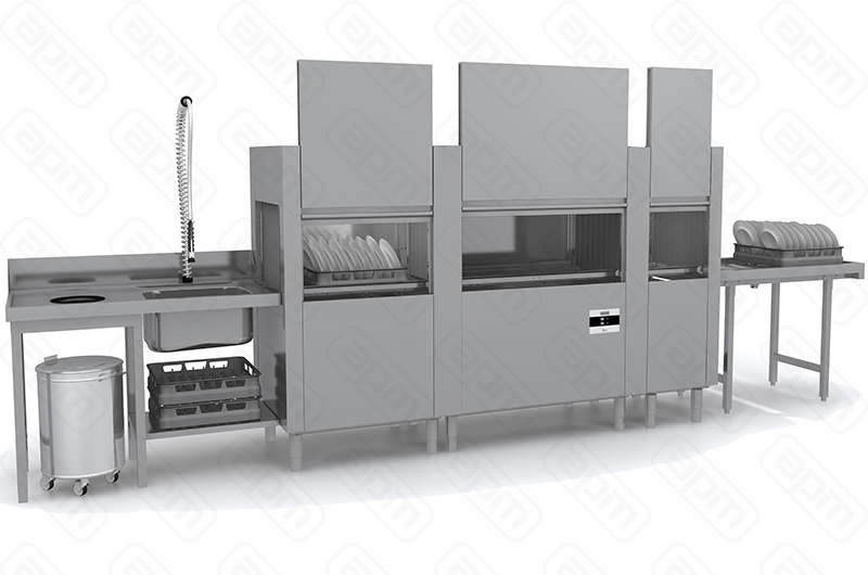 МАШИНА ПОСУДОМОЕЧНАЯ КОНВЕЙЕРНАЯ APACH CHEF LINE LTPT270 PWURC AYX2