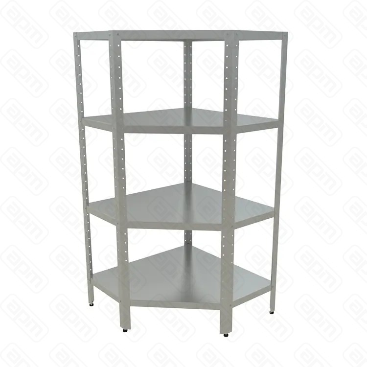 СТЕЛЛАЖ КУХОННЫЙ УГЛОВОЙ РАЗБОРНЫЙ КОБОР СКУ-34-10090430 ВЫСОТА 1800