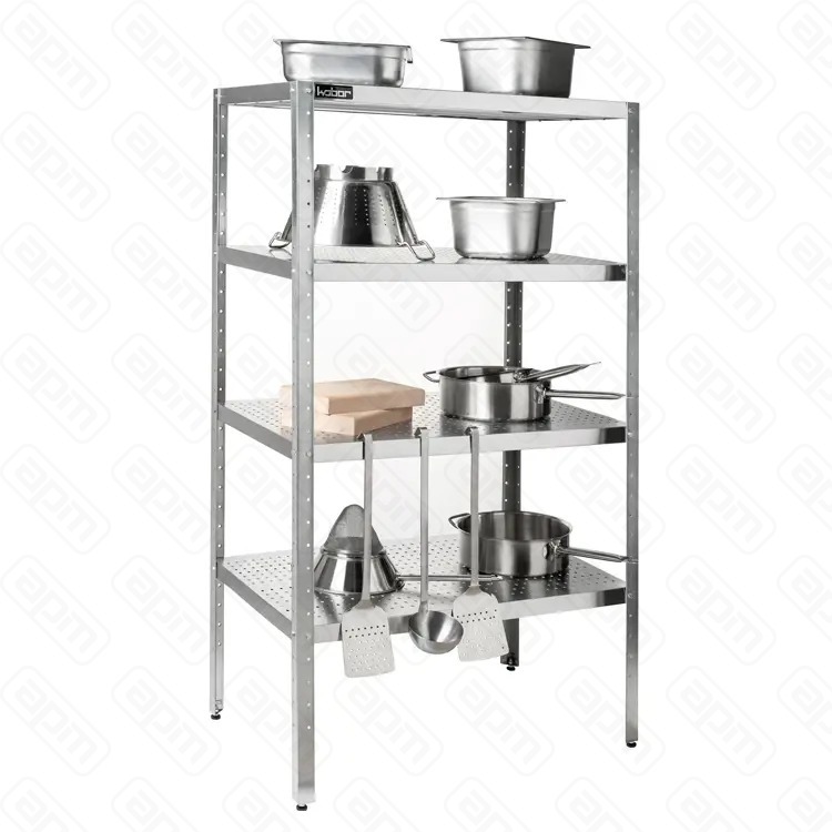 СТЕЛЛАЖ ПЕРФОРИРОВАННЫЙ РАЗБОРНЫЙ КОБОР СКП-15050430 ВЫСОТА 1800