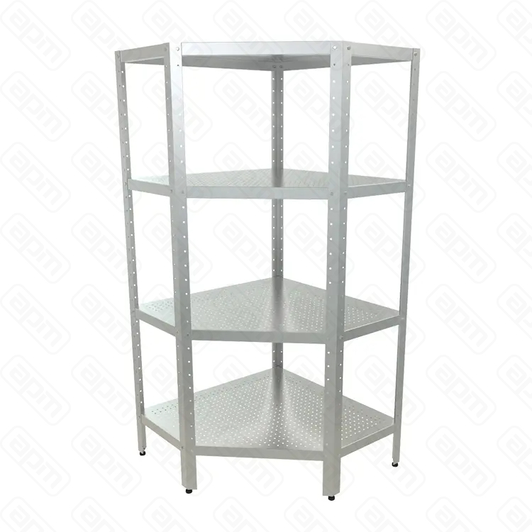 СТЕЛЛАЖ ПЕРФОРИРОВАННЫЙ УГЛОВОЙ РАЗБОРНЫЙ КОБОР СКПУ-63-70100 ВЫСОТА 1800