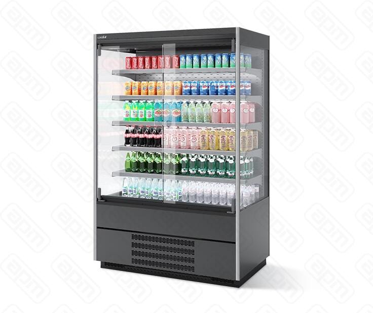 КОМПЛЕКТ ДВЕРЕЙ SINGLE GLASS ДЛЯ ВИТРИНЫ BERG 100