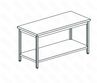 СТОЛ ПРОИЗВОДСТВЕННЫЙ APACH CHEF LINE LWT621SH