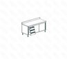 СТОЛ ПРОИЗВОДСТВЕННЫЙ ЗАКРЫТЫЙ APACH CHEF LINE LWC712SH2HDUDL