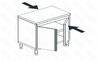 СТОЛ ПРОИЗВОДСТВЕННЫЙ ЗАКРЫТЫЙ СКВОЗНОЙ APACH CHEF LINE LWC79SH2HDPT