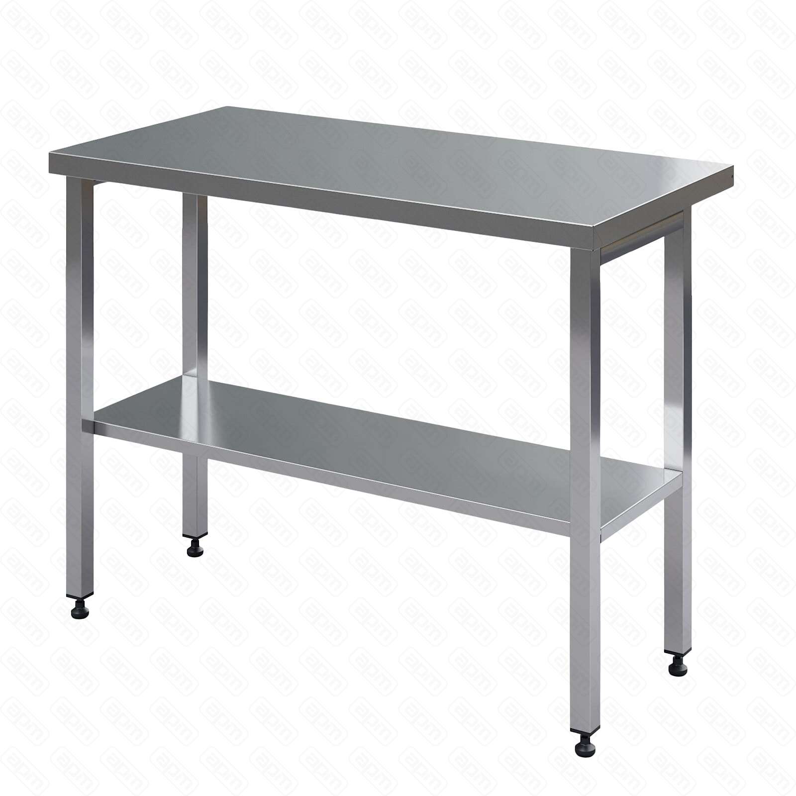 СТОЛ РАБОЧИЙ БЕЗ БОРТА НЕРЖ СВАРНОЙ 1000Х600Х850 695161011-03