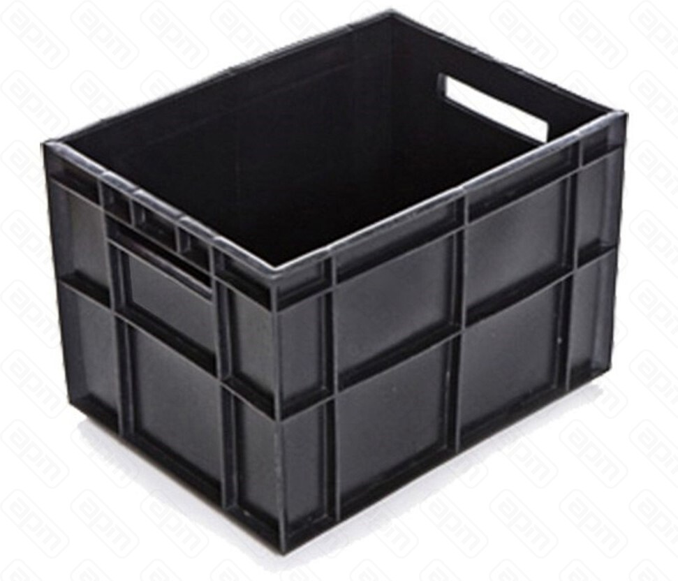 Ящик ФИН-ПАК 400х300х255мм сплошной 25л пэ Finpak 400300255-0099 ЛУЧ