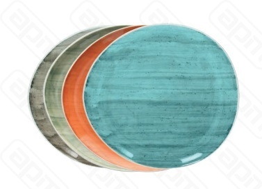 Тарелка 265h2225 см B-RUSH GREEN BI000274711