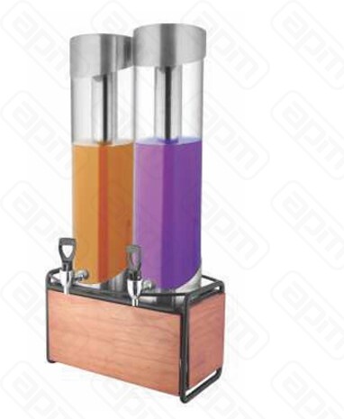 Диспенсер для сока двойной 2х35л JD-0991