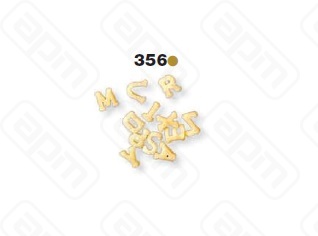 ФОРМА LA MONFERRINA ДЛЯ P6P12 ALFABETO 65 MM 356 БРОНЗА