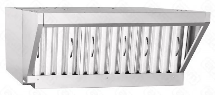 Зонт вытяжной встраиваемый с пароконденсатором ЗВВ-4-64ПМ-01