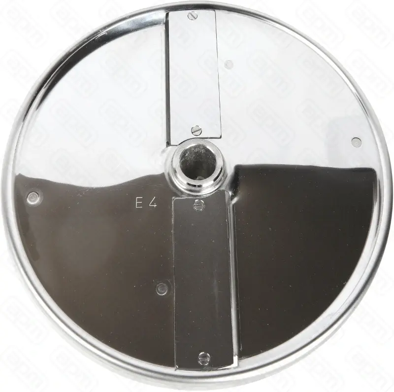 Диск-слайсер E4I нерж для нарезки ломтиков 4мм для овощерезки тм Vortmax серии SL мод SL5558