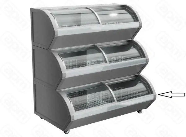 Морозильная камера типа ларь Haitech HFR-HM400-3