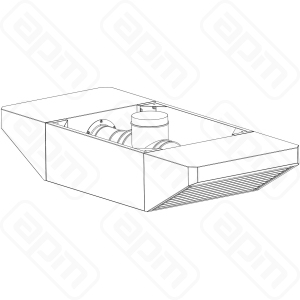 ЗОНТ ВЫТЯЖНОЙДЛЯ ПЕЧИ КОНВЕЕРНОЙ ROBOCHEF RC650 ROBOLABS RL407161 257619