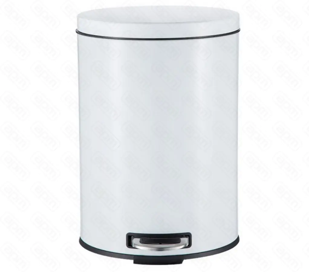 Контейнер для мусора Катунь КТ-88-5Б-СД круглый 5 л белый