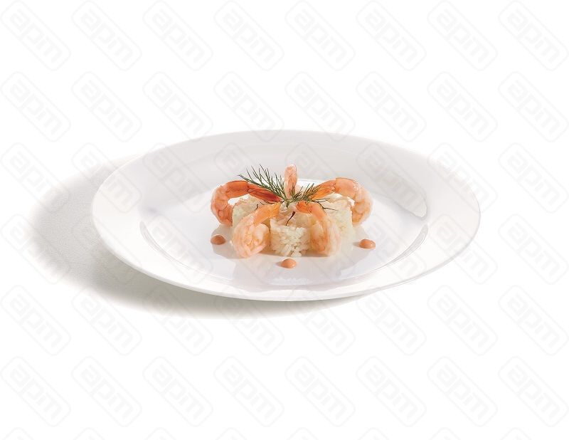 Тарелка Luminarc 27 см стеклокерамика белый цвет ARC Франция 624