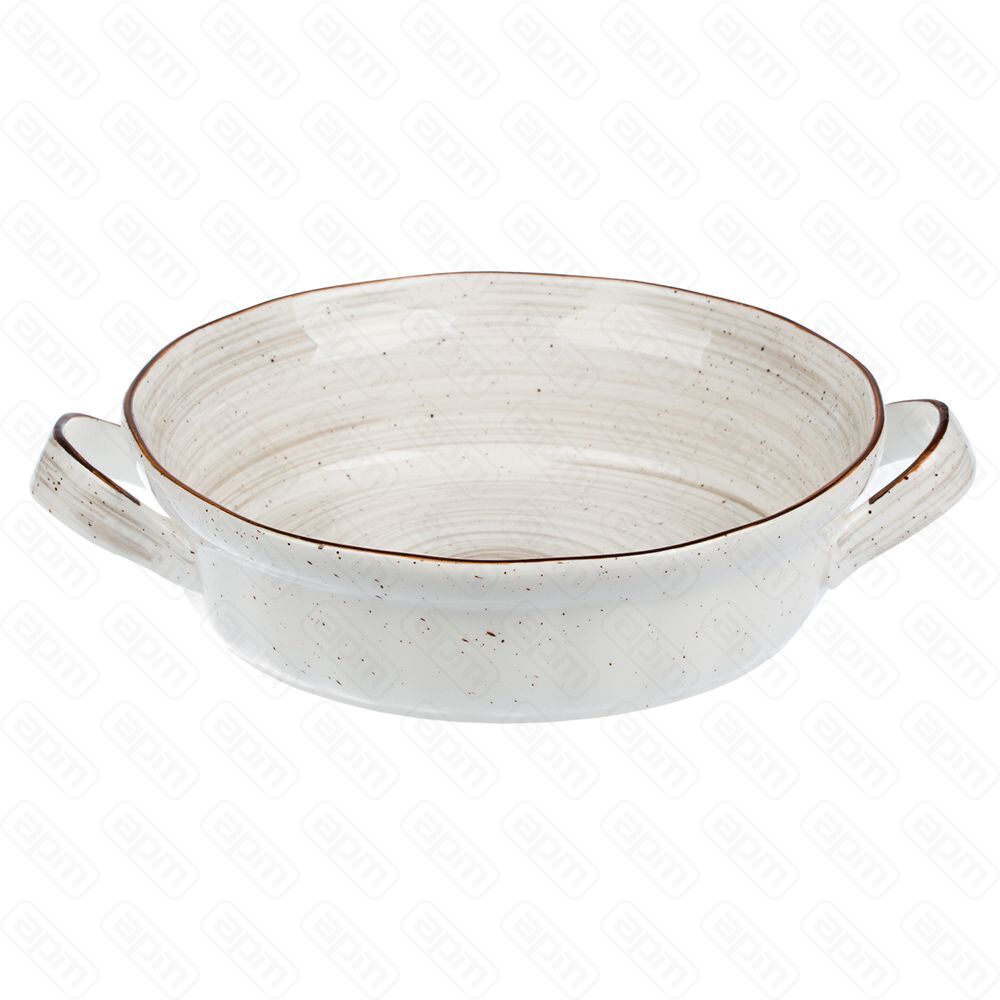 Блюдо с ручками White Fusion для подачизапекания 15 л 22 см PL Proff Cuisine