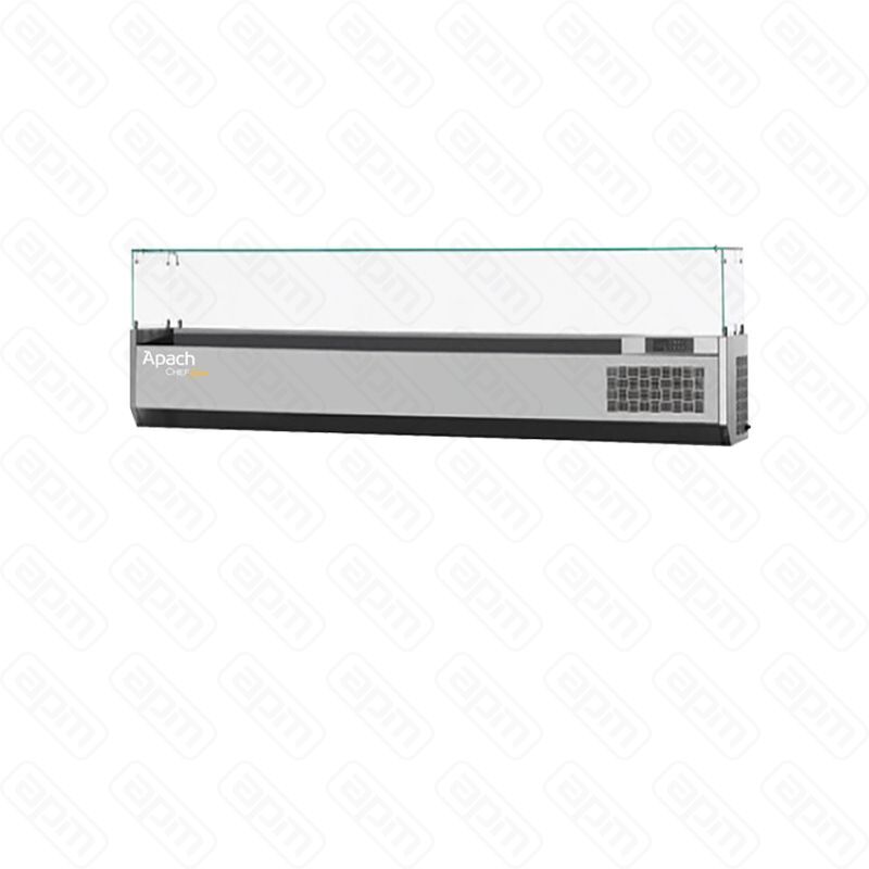 ВИТРИНА ХОЛОДИЛЬНАЯ СО СТЕКЛОМ APACH CHEF LINE LDR20038GR БАГРЕГАТА