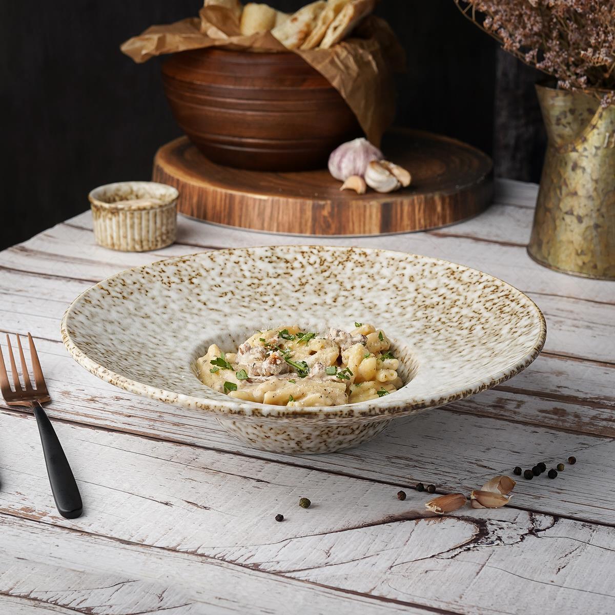 Тарелка глубокая l265 h65 см250 мл Brown Spider Silk  Stockholm PL-ProffCuisine