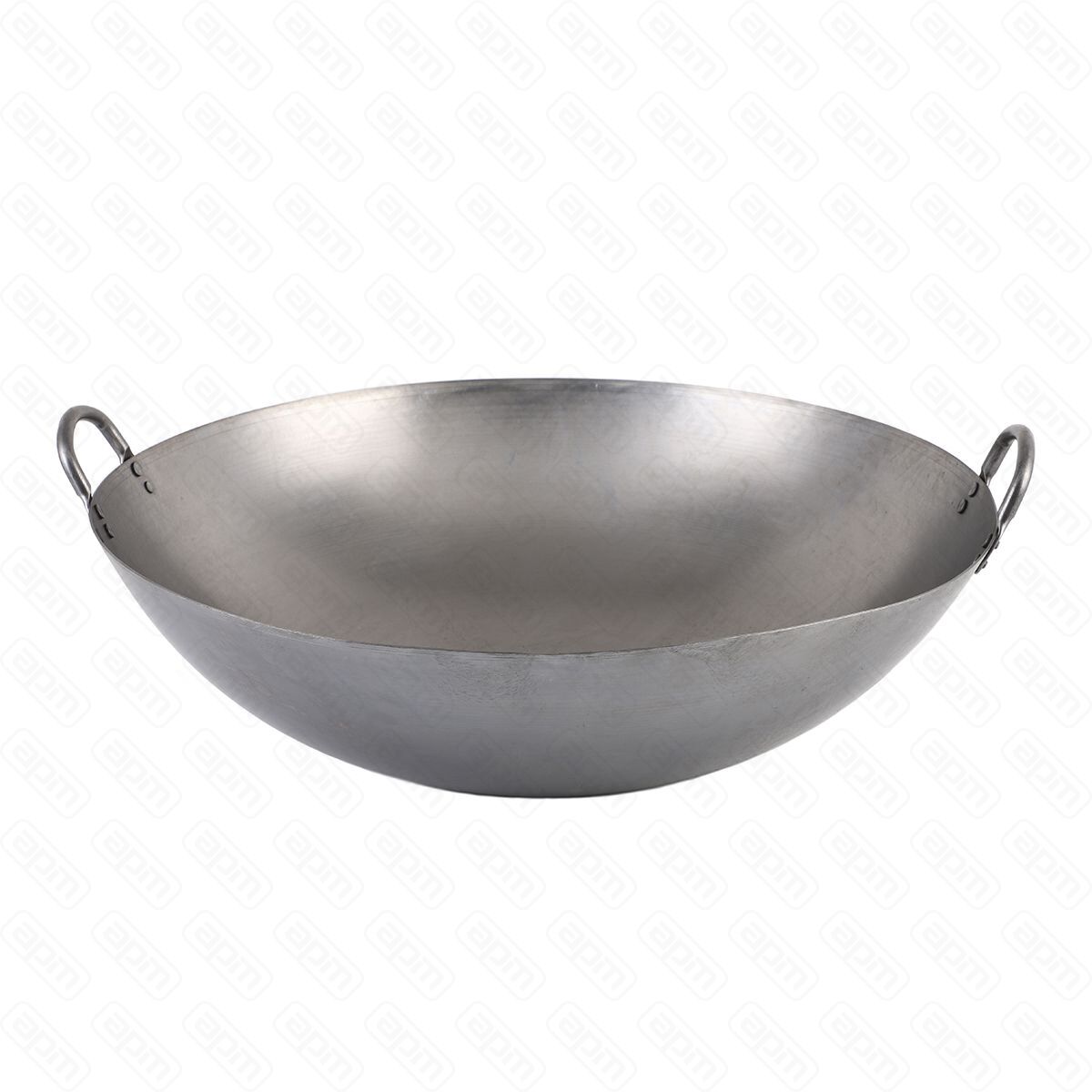 Сковорода Вок с с двумя ручками 40 смуглеродистая сталь  PL Proff Cuisine