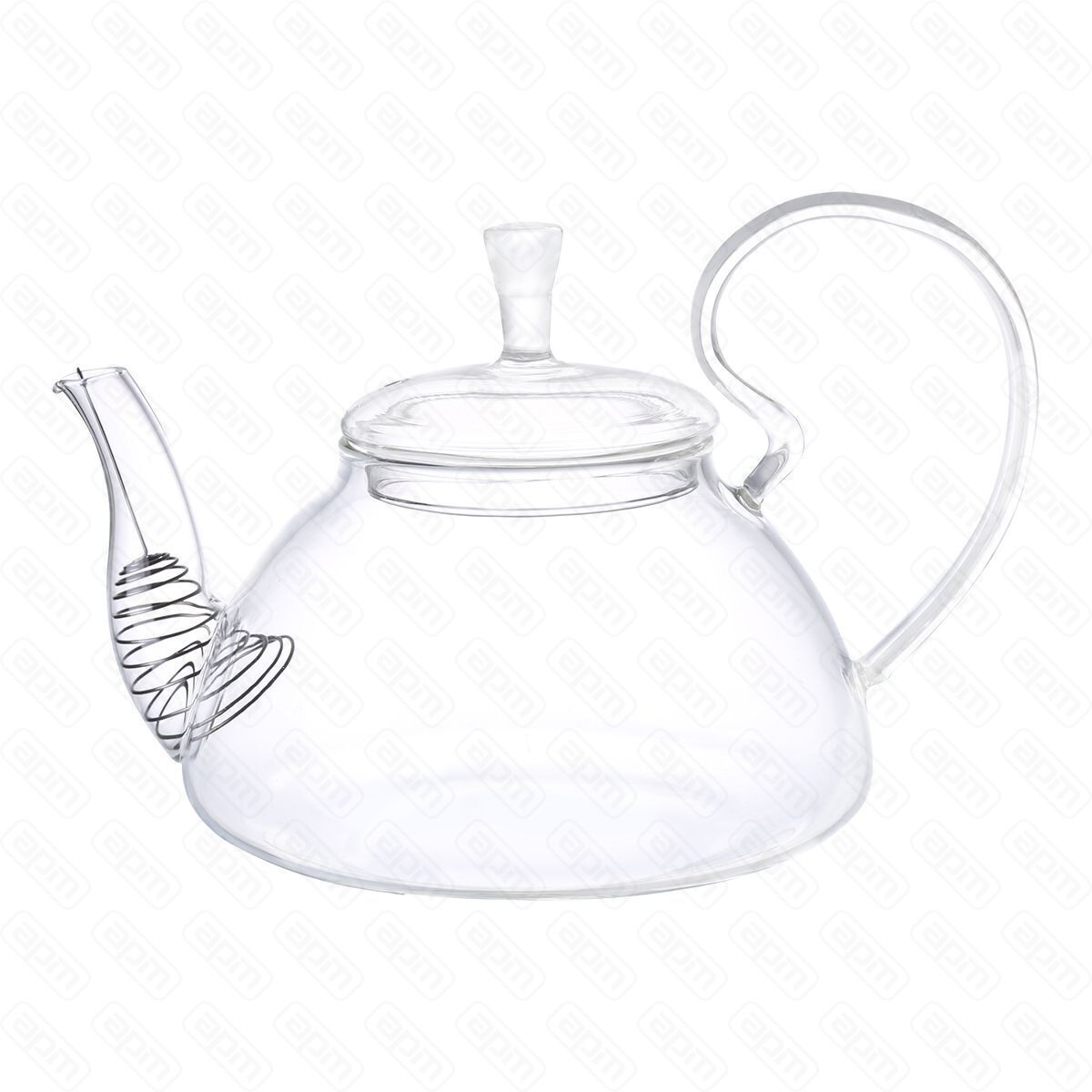 Чайник 1000 мл термостойкое стекло PL