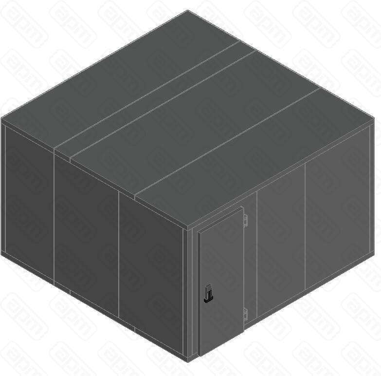 КАМЕРА 80ММ POLAIR КХН-2222 3460Х3460Х2200