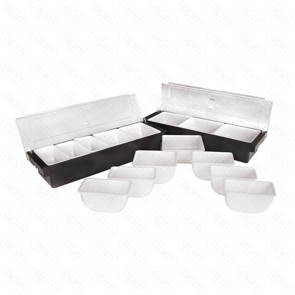 Контейнер для фруктов 3 отделения пластиковый корпус PL - BarWare