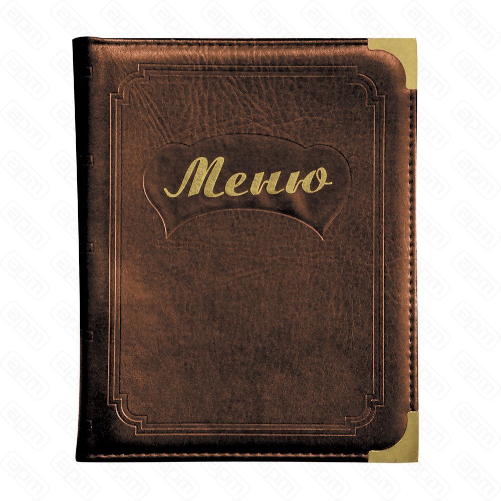 Папка для меню черная А5 PL - BarWare