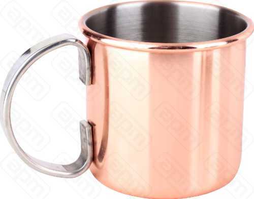 Кружка для коктейля с медным покрытием 500 мл PL - Kingtex