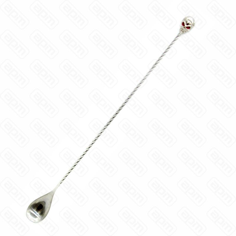 Ложка барная Череп 33 см нержавеющая сталь PL- Barbossa