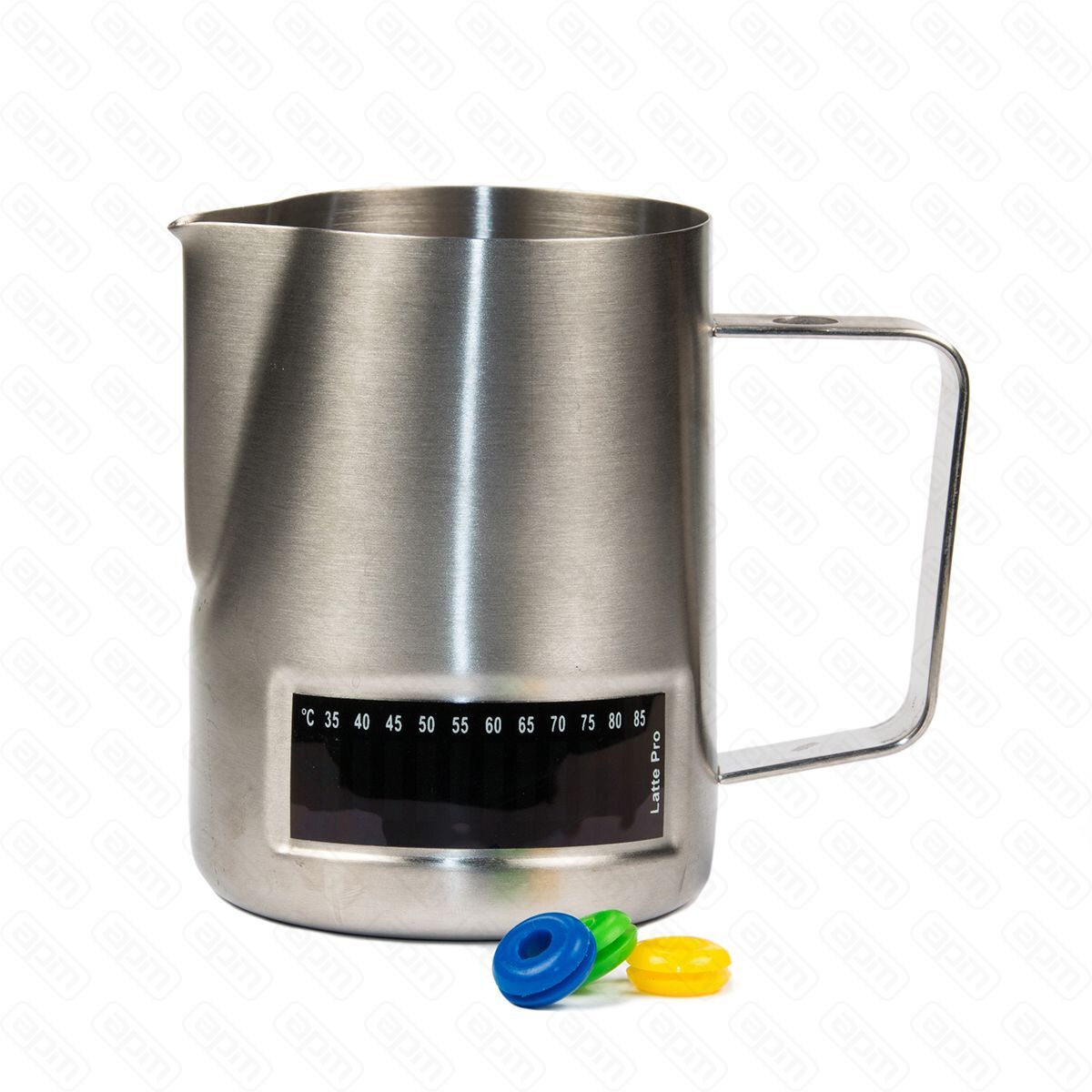 Питчер для молока 600 млс индикатором температуры PL Proff Coffee