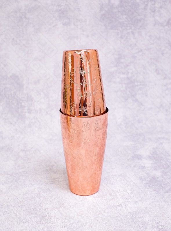 Бостонский шейкер 750 мл Графити-2 нержавеющая сталь PL- Barbossa