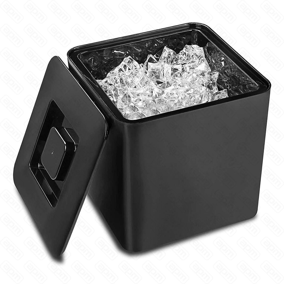 Емкость для льда13 л 248248 см h26 см пластик с крышкой PL-Barbossa