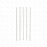 Трубочки для коктейля без изгиба белые 24 см d 6 мм 250 шт