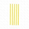 Трубочки для коктейля без изгиба желтые 24 см d 6 мм 250 шт