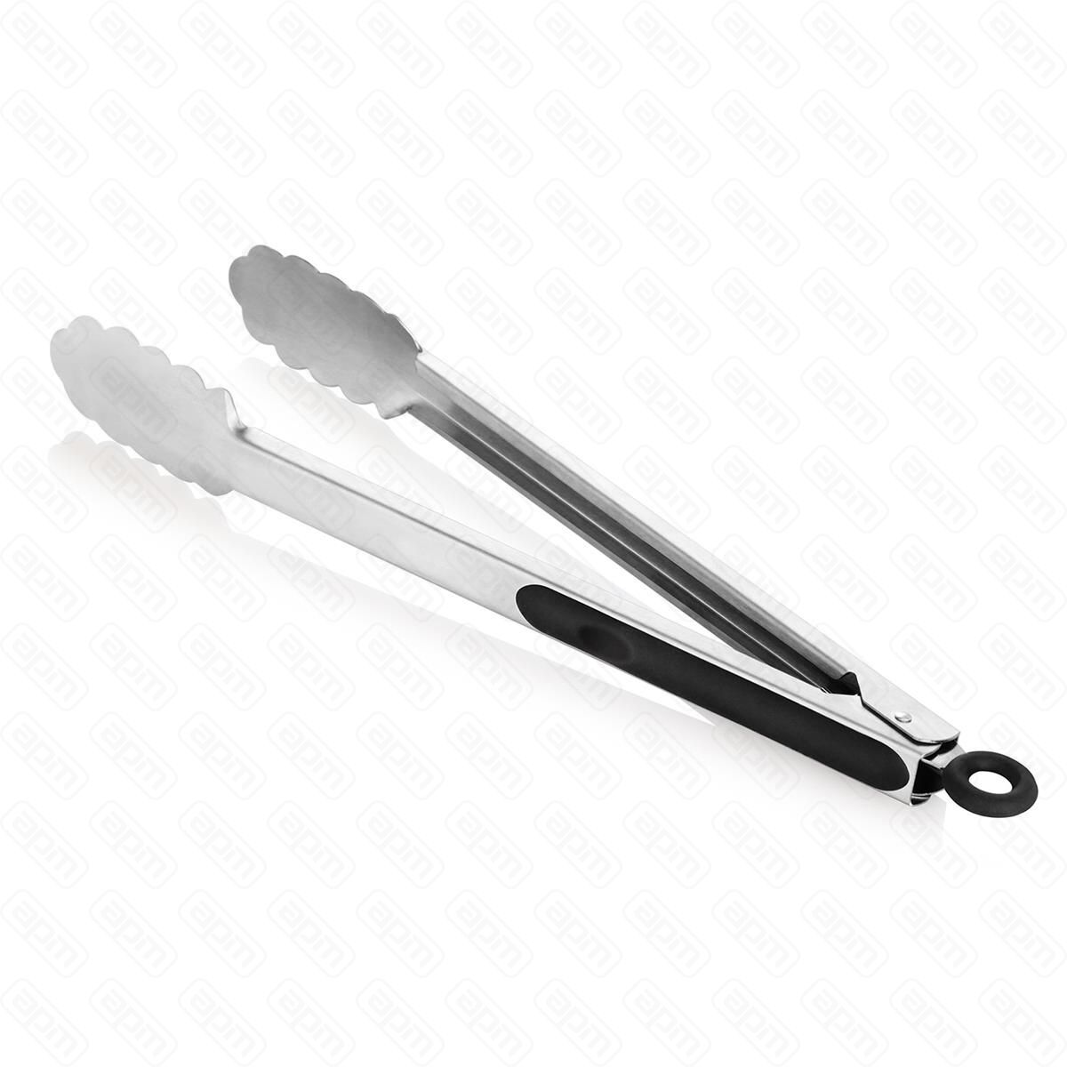 Щипцы для гриля с черной силиконовой ручкой 343 см  PL Proff Cuisine