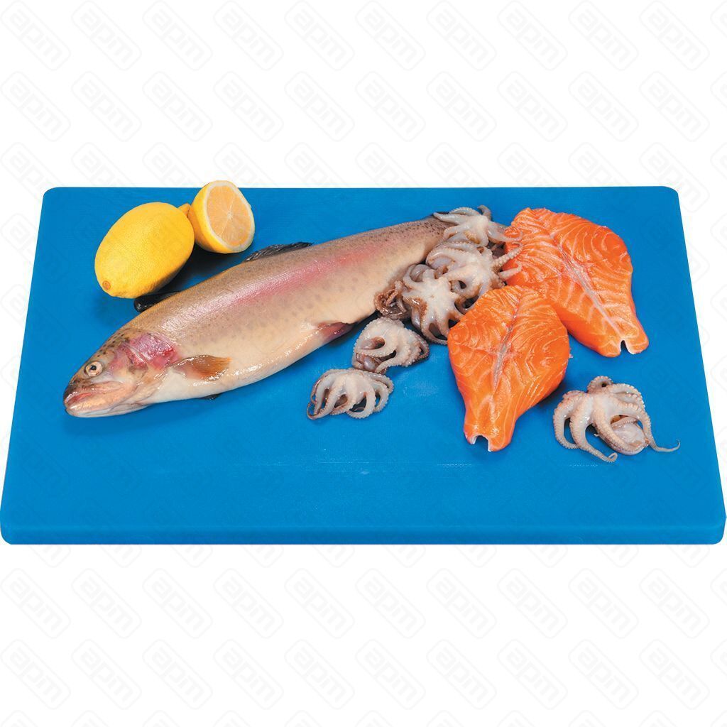 Доска разделочная синяя 604018 см пластик PL Proff Cuisine