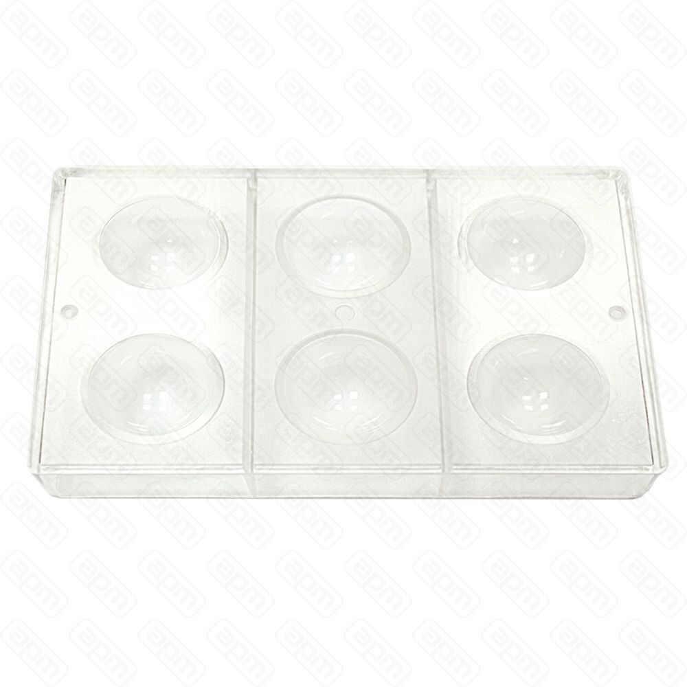 Форма для шоколада Полусфера 6 ячеек 6332 мм поликарбонат PL Proff Cuisine